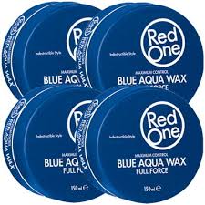 Pack 6 RedOne BLUE Aqua Hair Wax Full Force 6x150ml