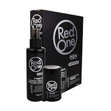RedOne Hair Building Fibers and Fixation Spray Dark Brown - Fibre Renforcement des Cheveux et Spray Fixant Marron Foncé