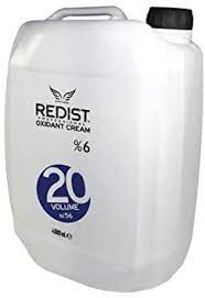 Redist Professional Oxidant Cream 20 Vol 6% - Crème Oxydante Pour décoloration 20 Vol 6% 5000ml